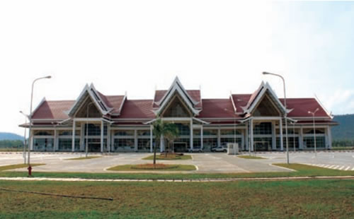 The Terminal of Luang Prabang International Airport