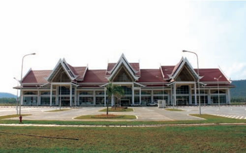 老挝琅勃拉邦国际机场航站楼