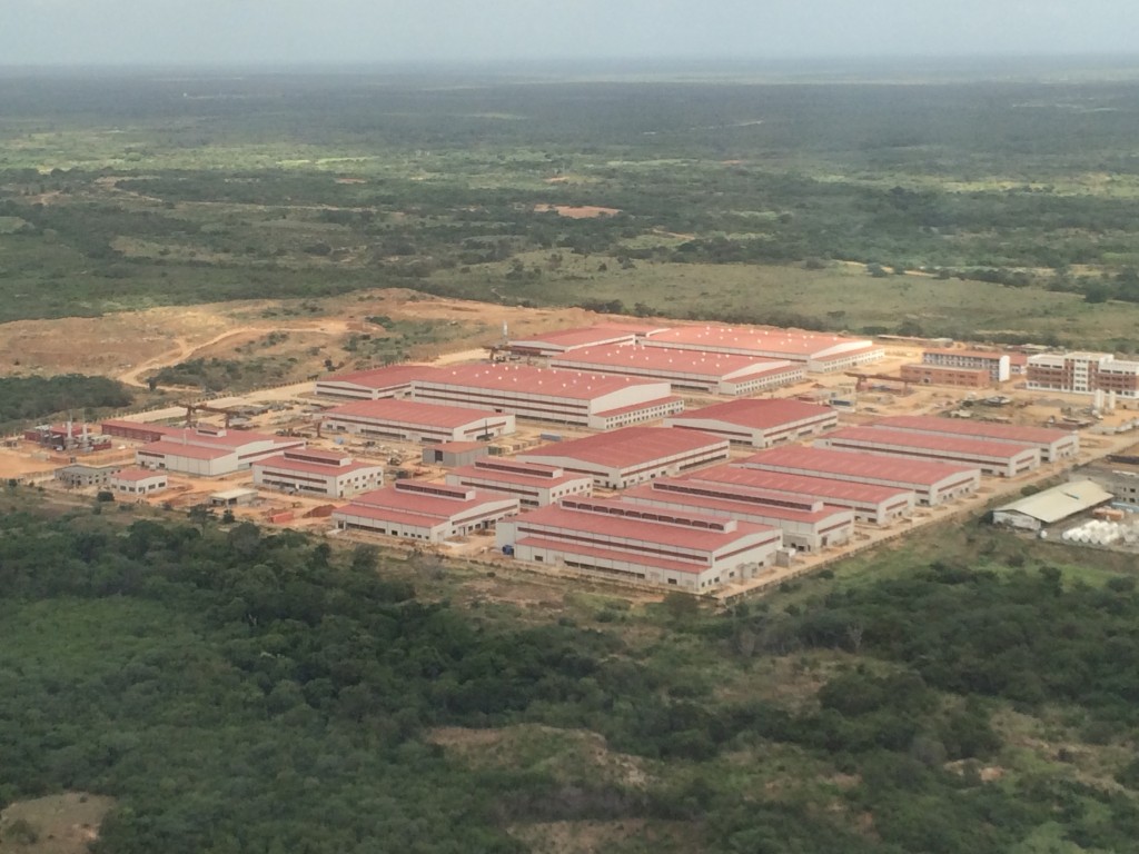Projet du parc industriel de la fabrication des équipements du traitement des produits agricoles au  Venezuela