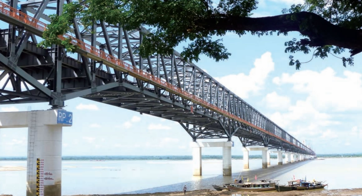 缅甸帕克库桥